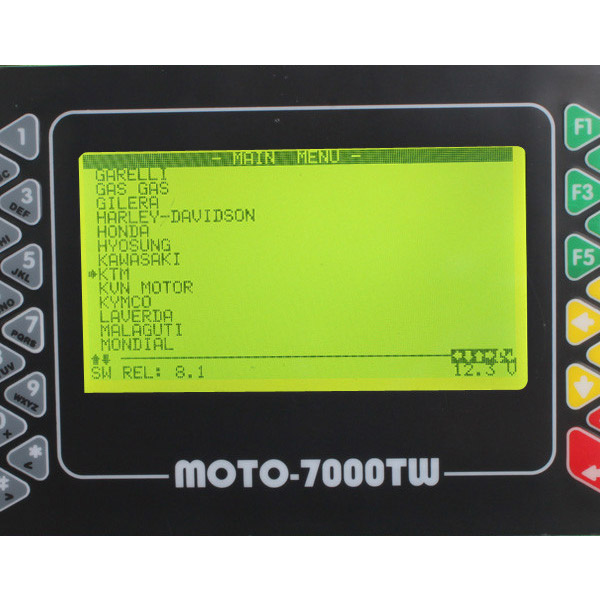 ซอฟต์แวร์สแกนเนอร์ Moto 7000TW Universal Dispaly 2