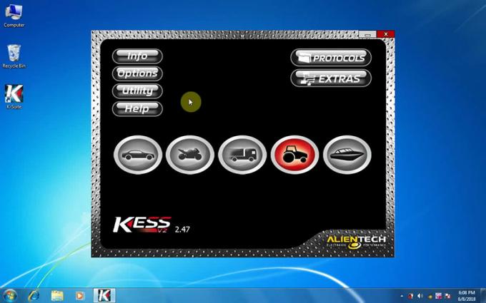 ซอฟต์แวร์ Kess V2 V2.47