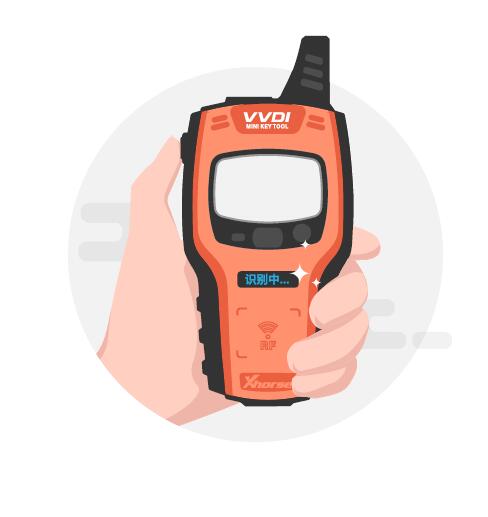 Xhorse รุ่นสากล VVDI มินิเครื่องมือสำคัญโปรแกรมเมอร์กุญแจรถระยะไกล 5