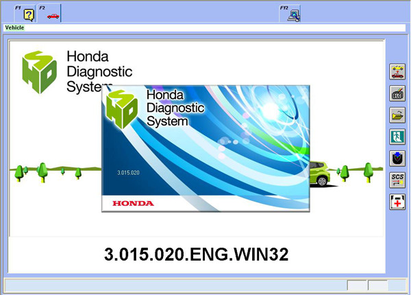 Honda HDS พร้อมซอฟต์แวร์ Double Board 1