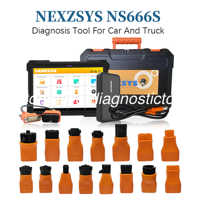 ราคาดี NexzSYS 666 Supper อุปกรณ์วินิจฉัยอัตโนมัติสําหรับรถยนต์และรถบรรทุก 2 ใน 1 ออนไลน์