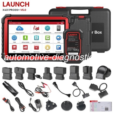 ราคาดี [EU&UK Version] LAUNCH X431 PRO3S+ V5.0 ระบบครบวงจร เครื่องสแกนวินิจฉัยบลูทูธ รองรับ ECU การรหัส ออนไลน์