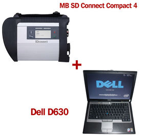ราคาดี เครื่องมือวิเคราะห์ Mercedes Benz Benz MB SD C4 ไร้สายพร้อมแล็ปท็อป Dell D630 พร้อมใช้งาน ออนไลน์