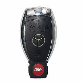 ราคาดี มืออาชีพเมอร์เซเดสเบนซ์โครเมี่ยมสมาร์ทคีย์ 433mhz เชลล์กุญแจรถสีดำพร้อมชิป ออนไลน์