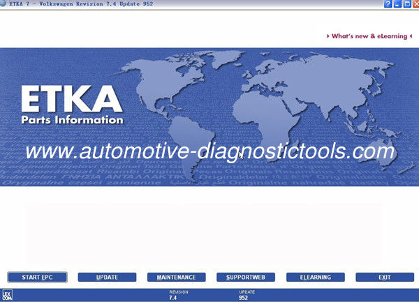 ETKA Electronic Catalogue V7.5 For Audi VW Seat Skoda