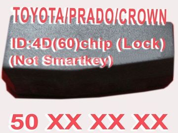ราคาดี โตโยต้า / ปราโด / คราวน์ 4D60 ทำสำเนาชิป 50xxx กุญแจรถส่งชิป ออนไลน์