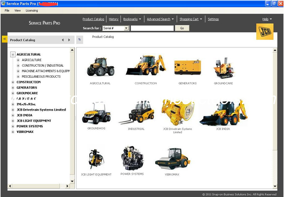 ราคาดี JCB PartsPlus+ Electronic Parts Catalog v2 (2.00.0004) กับคู่มือบริการ 2017 ออนไลน์