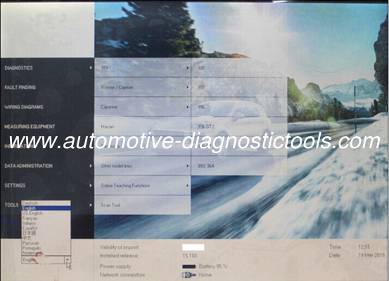 ราคาดี V18.150 โปรแกรม Porsche PIWIS สําหรับ Porsche Piwis Tester II ออนไลน์