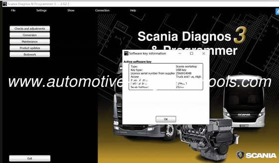 ราคาดี สแกนเนีย เอสดีพี 3 262.1 2024 เวอร์ชั่นโปรแกรมล่าสุด สําหรับ Scania Truck ออนไลน์