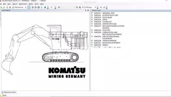 ราคาดี [Komatsu EPC] 2022.03 CSS EPC แคตಲಾಗ์อะไหล่สําหรับ Komatsu ออนไลน์