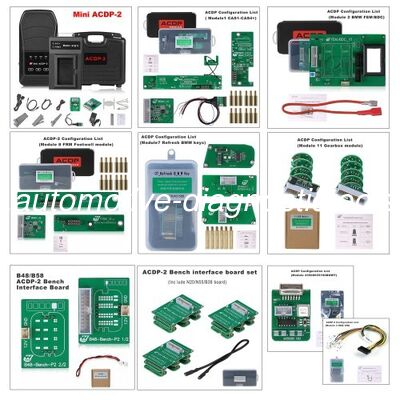 ราคาดี [Yanhua ACDP-2 BMW แพ็คเกจเต็มรูปแบบ] Yanhua ACDP-2 ชุดเต็มสำหรับ BMW การตั้งโปรแกรมกุญแจ การแก้ไขคลัสเตอร์ พร้อมโมดูลทั้งหมดและบอร์ดตั้งโต๊ะฟรี B48/N20/N55/B38 ออนไลน์