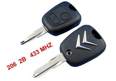 ราคาดี Citroen C2 กุญแจรีโมท 433MHZ, 2 ปุ่มช่องว่างของกุญแจรีโมทอัตโนมัติ Citroen ออนไลน์