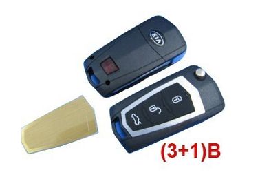 ราคาดี 3 + 1 ปุ่ม KIA Cerato แก้ไขเชลล์ระยะไกลหลัก ช่องหลักรถระยะไกลที่กำหนดเอง ออนไลน์
